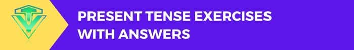 Present Tense Exercises with Answers free PDF download