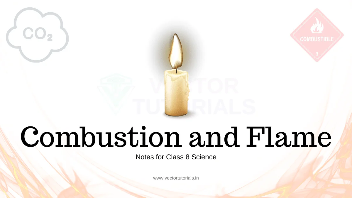 Combustion and Flame Notes Class 8 Science