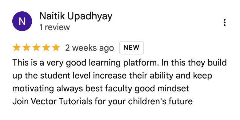 Student Testimonials 4 Google Review 4